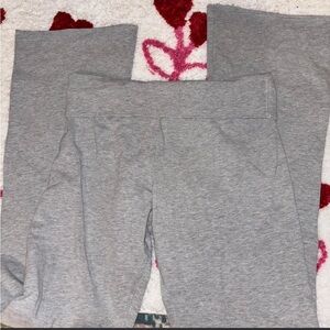 Brandy Melville Light Grey Stretch Leggings